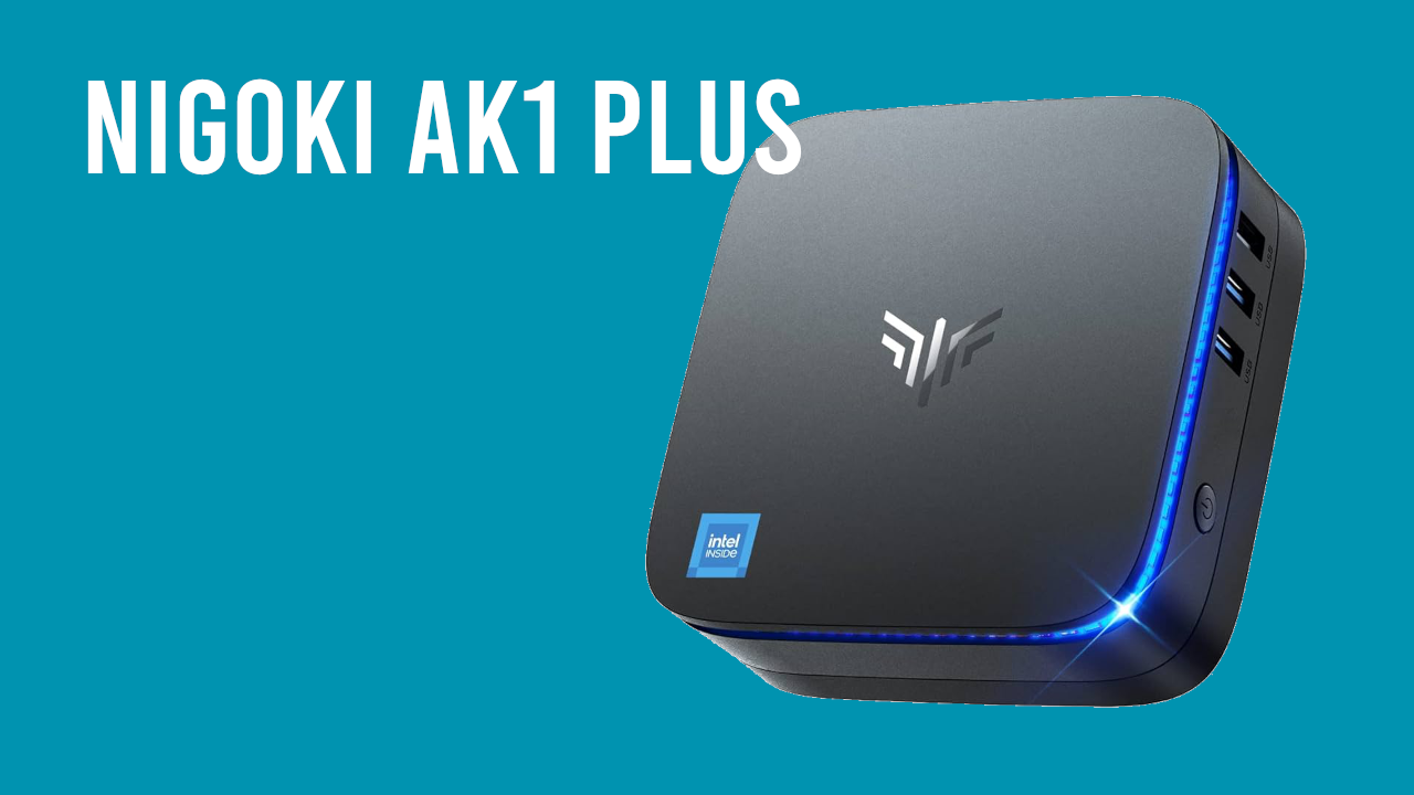 NiPoGi AK1 Plus: The mini PC that will surprise you